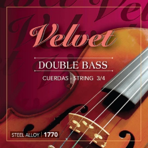 Cuerdas 1770 Para Contrabajo 3/4 Velvet ALEYMAR