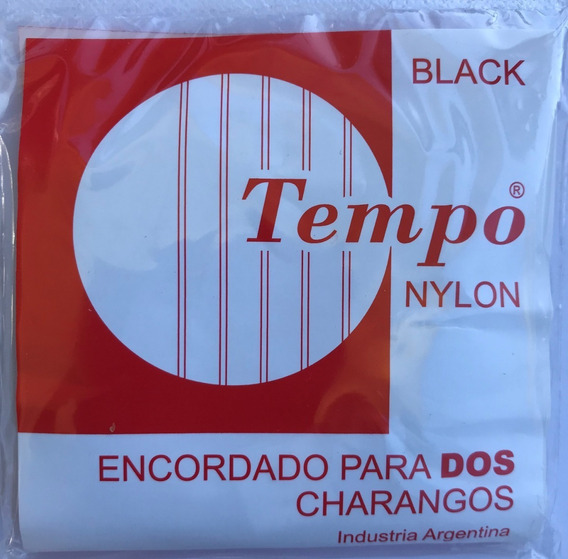 Cuerdas Para Charango Color Negro (10 Cuerdas) Doble Tempo ALEYMAR