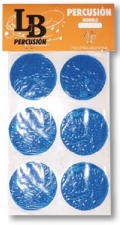 Reductor Armonicos RA6 En Gel-Sordinas Para Bateria x 6 Unidades Nacional Lbp HMG