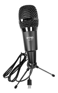 Microfono GM18U USB Pc Podcast Youtube Streaming Soporte AntiPop Hugel PARQUER