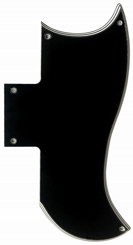 PickGuard SG H3004 Negro Tricapa Sinew LA FUSA