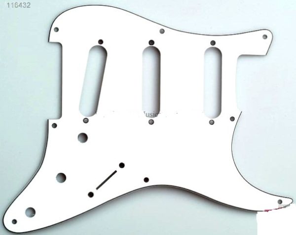 PickGuard Strato Blanco-SAMBONG-M2 ALEYMAR