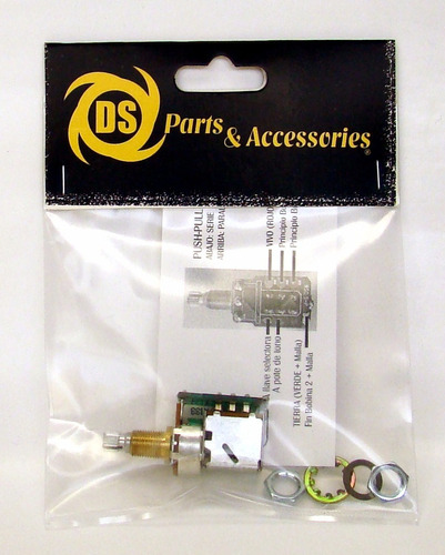 Potenciometro DSA133 Push-Pull 500K Log. DS