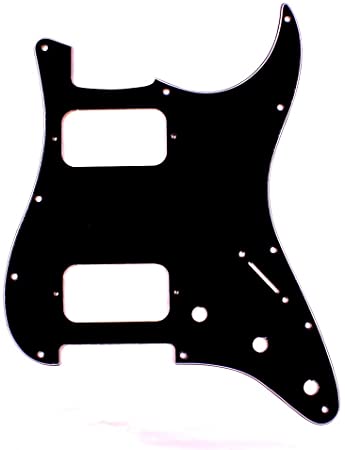 PickGuard Para Strato H1003 HH Blanco/Negro Sinew LA FUSA