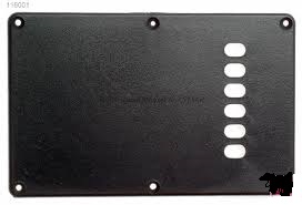 Tapa Acrilico Trasero HC1018 Negro Sinew ALEYMAR