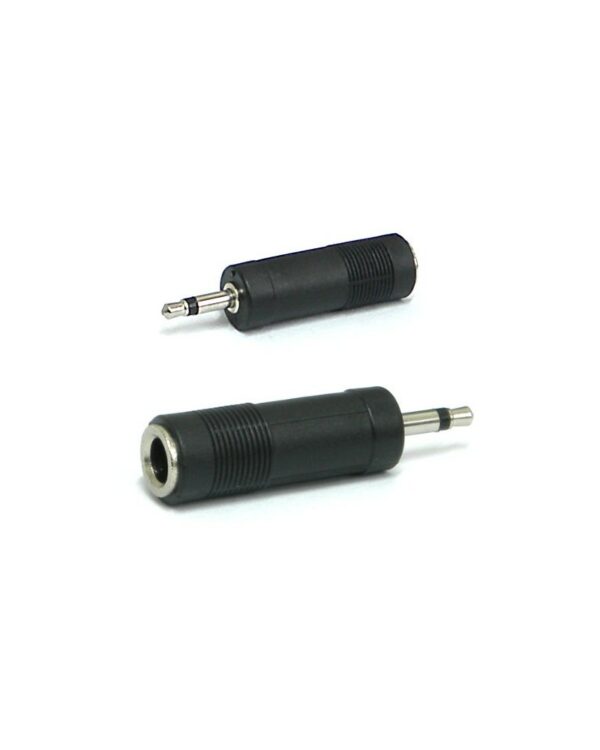 Ficha Conector Adaptador 1305 Macho 3.5 Mono a 6.5 Hembra Mono RADIO NORTE