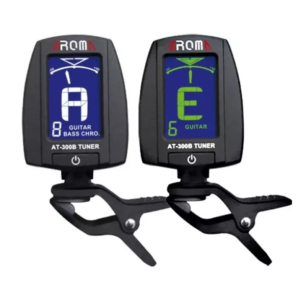 Afinador De Pinza At300B Guitarra Bajo Ukelele Violin Aroma LA FUSA IVA 10,5%