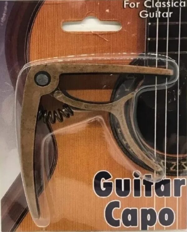 Capo Transporte CAP02 Para Guitarra Clasica CHROMOS