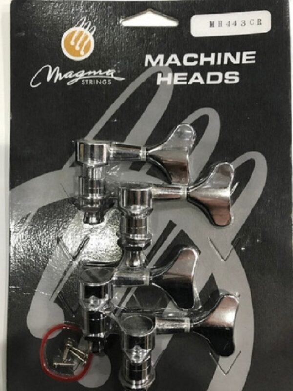 Clavijas De Bajo MH443 4 En Linea Cromadas MAGMA