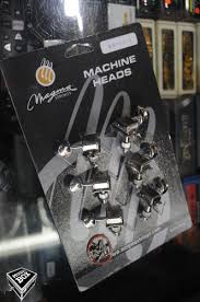 Clavijas para Guitarra Electrica MH648 3+3 Cromadas MAGMA