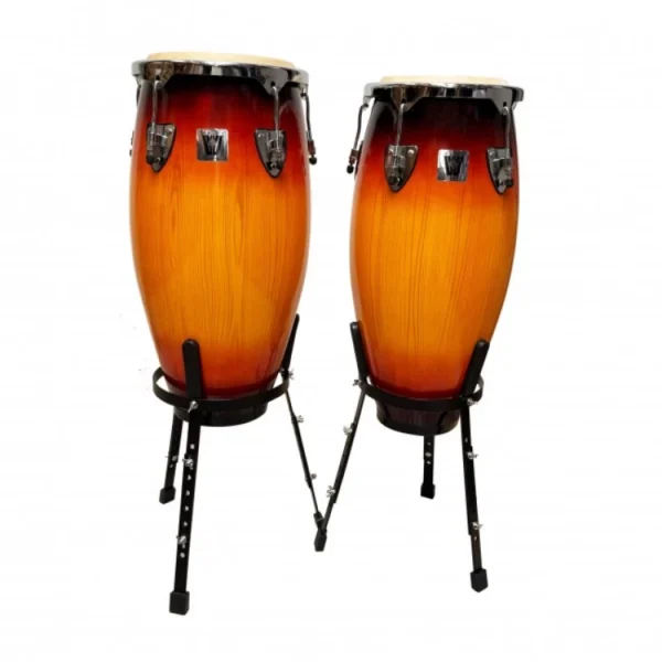 Congas De 10 Y 11 Pulgadas Sunburst BROKK-1011-SB Wotan XPRO