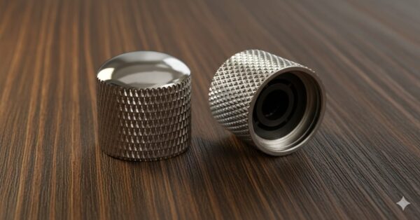 Perilla Metal C1004 Baja Cromada Redondeada X Unidad Sinew LA FUSA