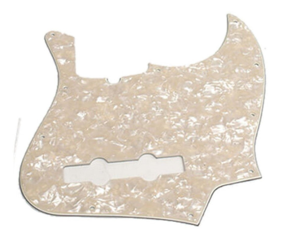 PickGuard Blanco Perlado Para Bajo PB580WP Jazz Bass Redtone MAGIC MUSIC