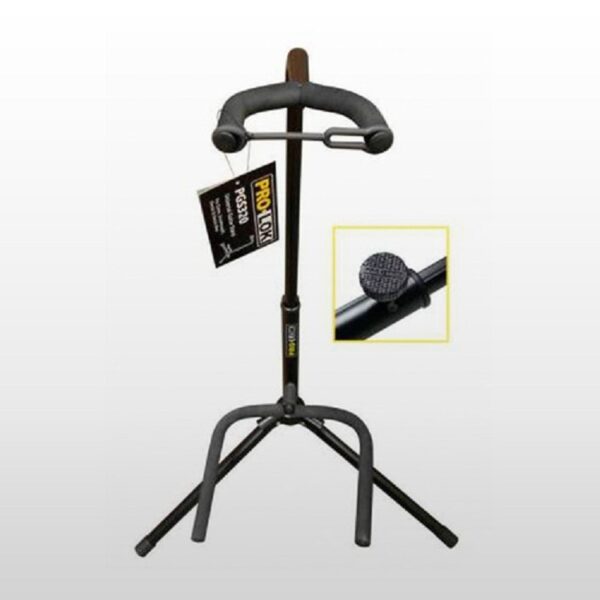 Soporte Pie PGS320 Para Guitarra/Bajo Prolok Simple Con Cuello OFERTA! MUSIC WORLD