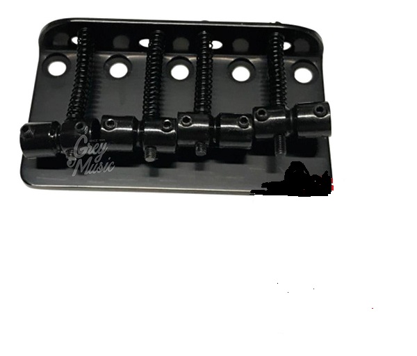 Puente Dixon GB11 Para Bajo De 4 Cuerdas  Color Negro LA FUSA