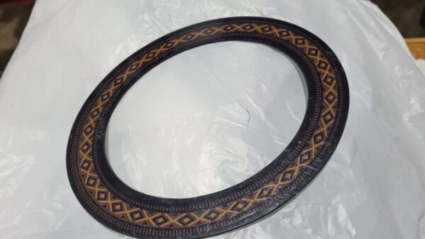 Roseta Autoadhesiva ACUS1 Ovalada Para Acustica MADERAS