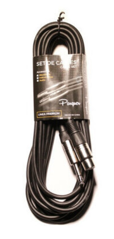 Cable CABM2106 Canon Hembra a Plug 6,5mm 6Mts PARQUER