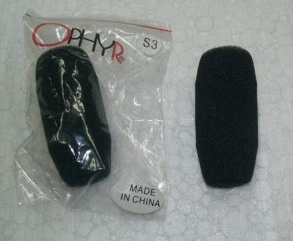 Esponja Paraviento WS03 P/Microfono Profesional 4.5 x 3 cms Ophyr RADIO NORTE