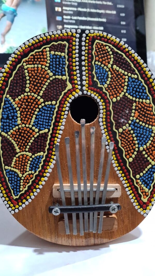 Kalimba Grande KAL3 de Coco Decorada ARVILLA