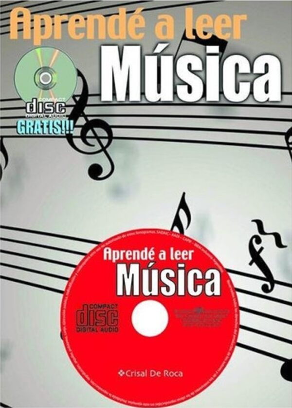 Libro Aprende a Leer Musica C/DVD Crisal de Roca DOREMI CHROMOS