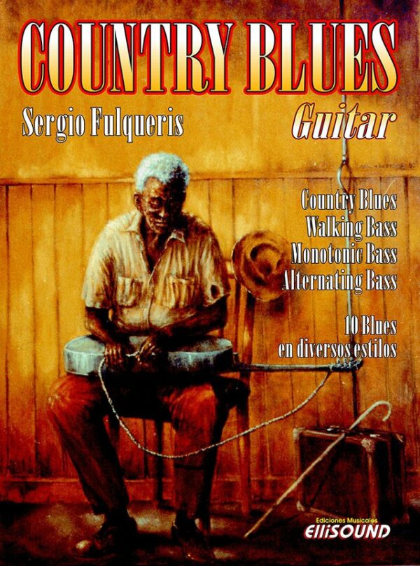 Libro Country Blues Para Guitarra Sergio Fulqueris C/CD ALEYMAR