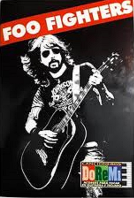 Libro Cancionero P/Guitarra y Teclado Foo Fighters Crisal de Roca DOREMI CHROMOS