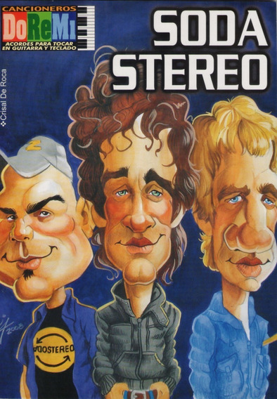 Libro Cancionero P/Guitarra y Teclado Soda Estereo Crisal de Roca DOREMI CHROMOS