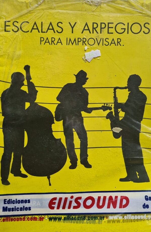 Libro Escalas y Arpegios Para Improvisar ALEYMAR