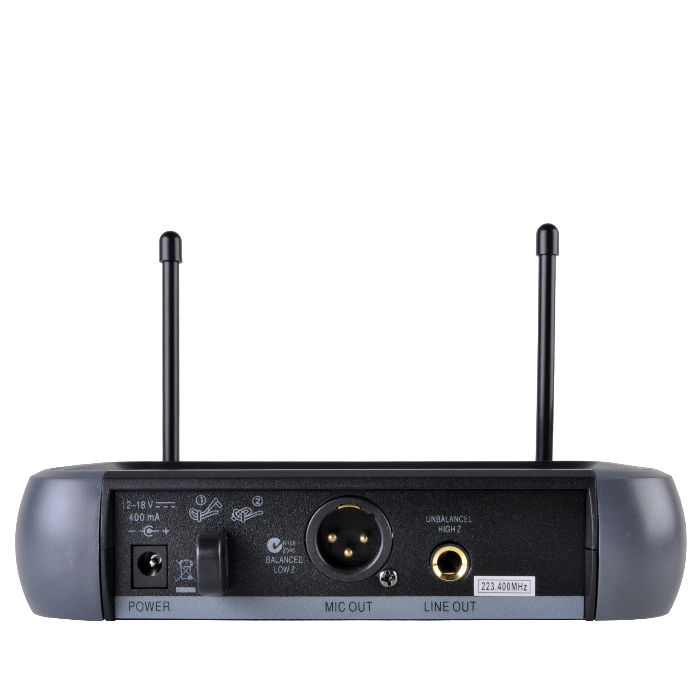 Micrófono Inalámbrico de Mano MI01VM VHF Alta Fidelidad Moon MARTCAR - Imagen 4