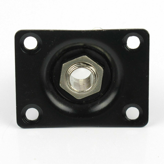 Porta Jack Cuadrado F1002 Negro Chapa Sinew ALEYMAR