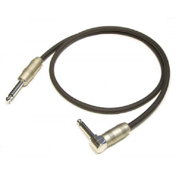 Cable IPC202B 3 Mts. 1/4 Mono Plug-1/4 Angular Mono Kirlin LA FUSA
