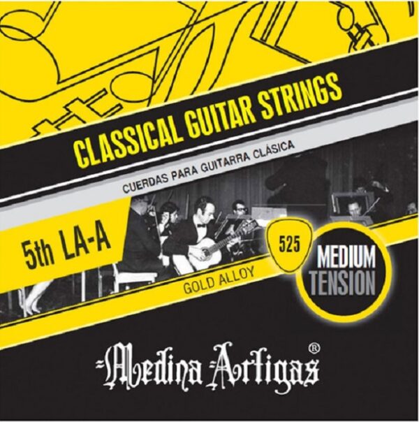 Cuerda Suelta Clasica 5ta La Medina Amarillo Medina Artigas BASE