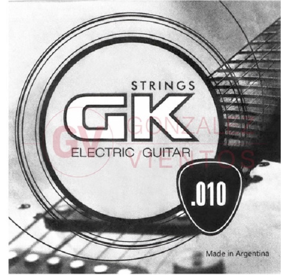 Cuerda Suelta Electrica 1ra De Encordado .010 GK Medina Artigas BASE