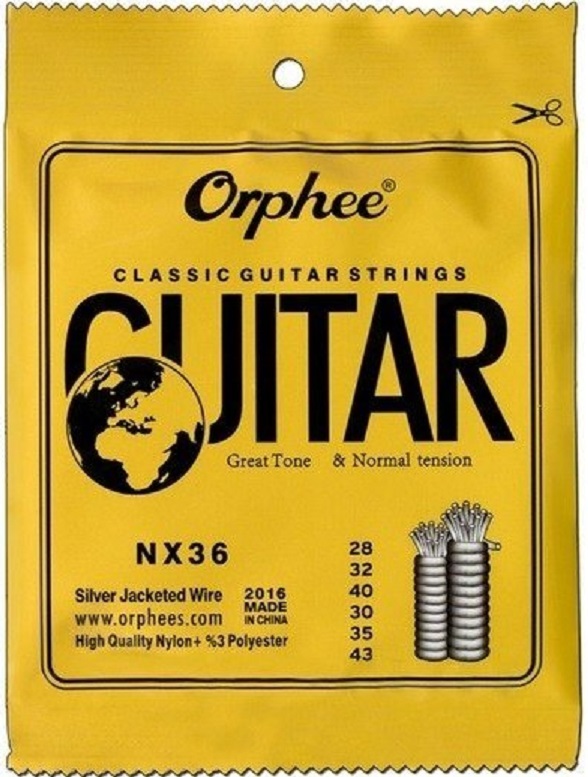 Cuerdas P/Criolla NX36 Tension Normal Orphee KAIRON