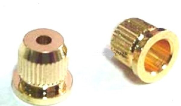 Buje Traba Cuerda Sambong HS017g Ferrules Trasero Dorado x Unidad ALEYMAR