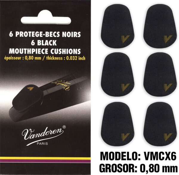 Protector VMCX6 Para Boquilla Negra X Unidad Vandoren FAMA