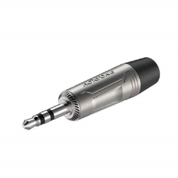 Ficha Conector Miniplug RMJ3PNN 3.5mm Stereo Roxtone SHOWROOM