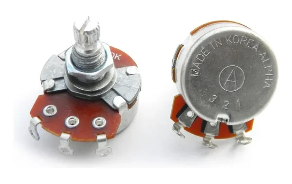 Potenciometro A250K Grande Logaritmico Volumen Alpha LA FUSA