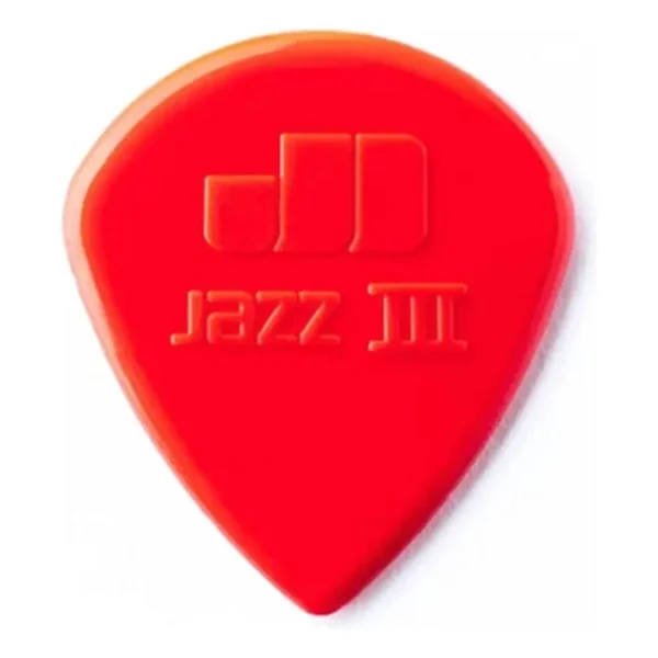 Pua 47R3N 1.36mm Nylon Jazz III Roja Jim Dunlop MUSIC SOLUTIONS
