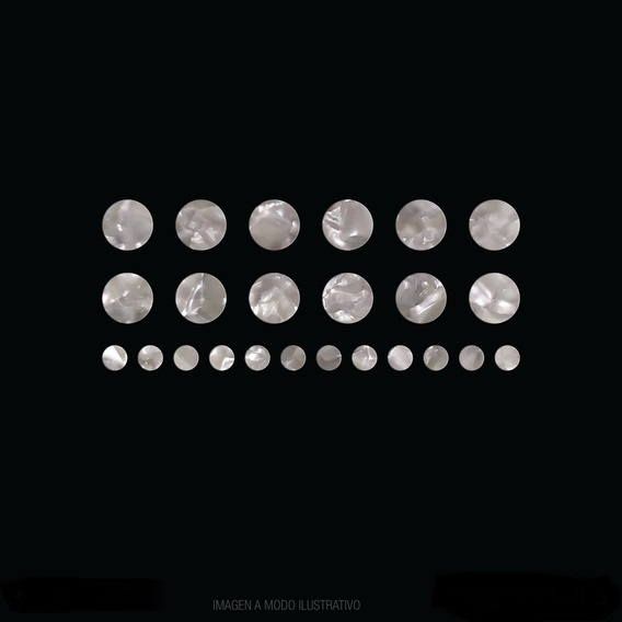 Set de Inlays PM49 P/Guitarra Strato/Tele Legacy/Asat Rectangular Blancos Redtone MAGIC MUSIC