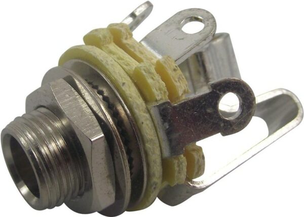 Ficha Conector NYS230 Jack Stereo 1/4" Hembra Chasis Neutrik Rean MARTCAR