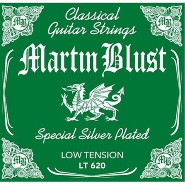 Cuerdas Clasica Criolla LT620 Baja Tension Plateadas Martin Blust ARVILLA