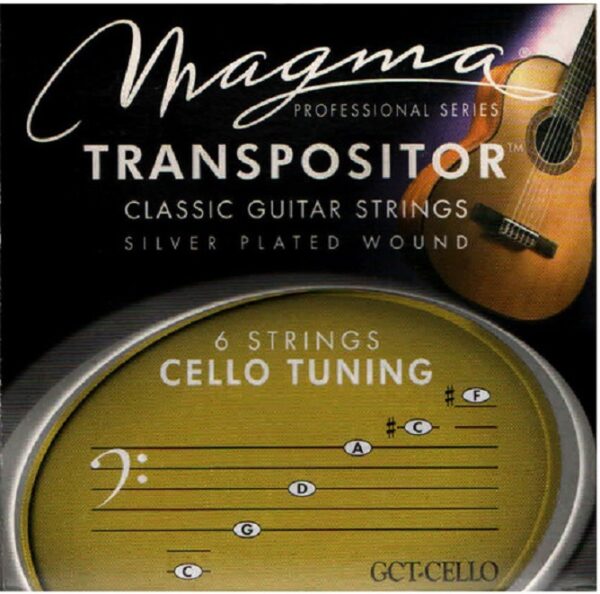 Cuerdas GCTCELLO LA-A Transpositor Clasica Criolla Clasic. Cello MAGMA