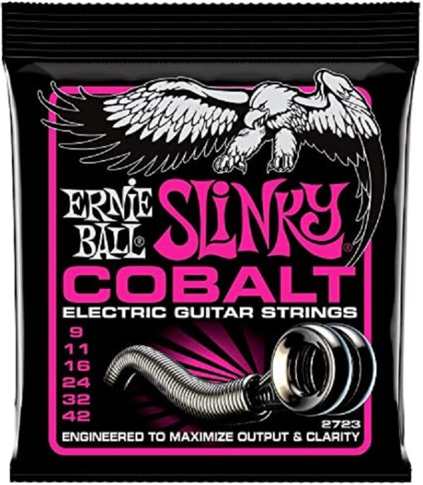 Cuerdas Eléctrica 2723 Regular Slinky Cobalto 09-042 Ernie Ball FAMA