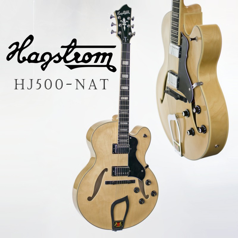 Guitarra Electrica Hagstrom HJ500 Color Natural BREYER