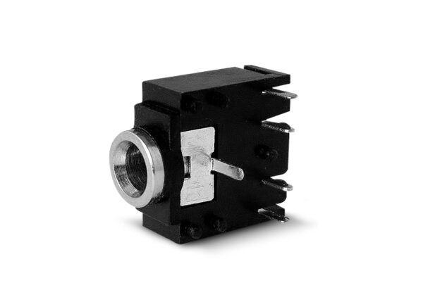 Ficha Conector 0410 Jack 3.5mm Stereo Fina Para Chasis RADIO NORTE