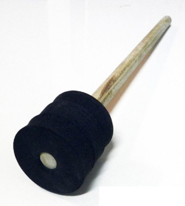 Mazo MAZO2 Para Bombo Zurdo Super Grande Mango De Madera y Goma Eva ARVILLA