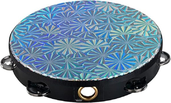 Pandereta Pandero Ta410843 Prizmatic De 8 Sonajas Simples Remo ALEYMAR