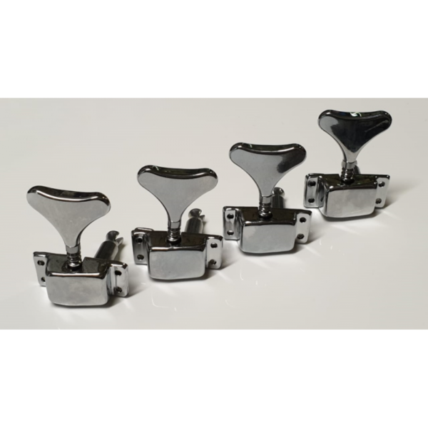 Clavijas Para Bajo Jinho JB120 4L Cromado ALEYMAR