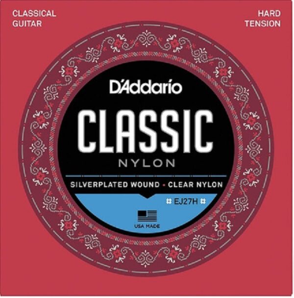 Cuerdas EJ27H Clasica Criolla Tension Alta DAddario ALEYMAR
